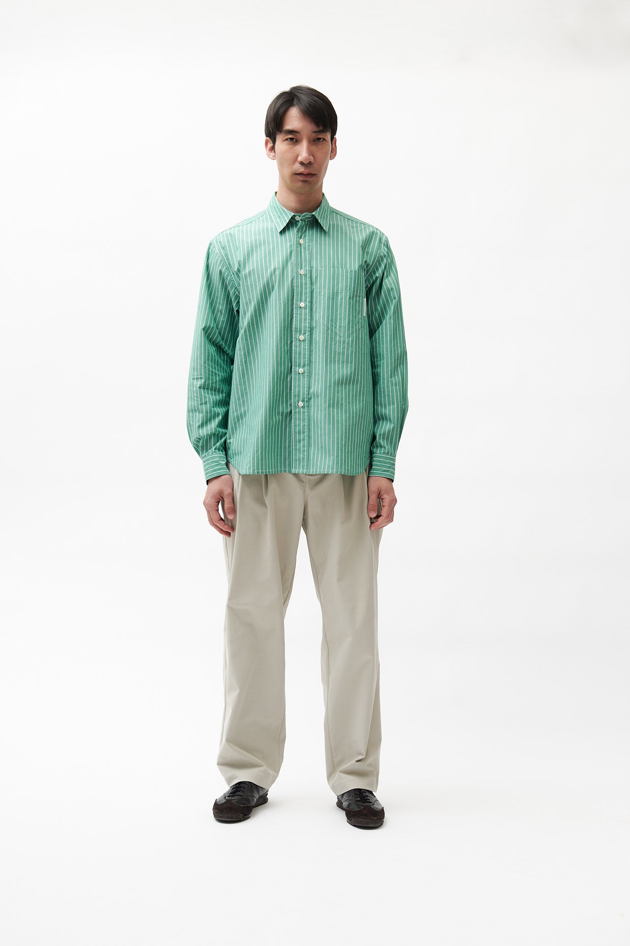 green stripe