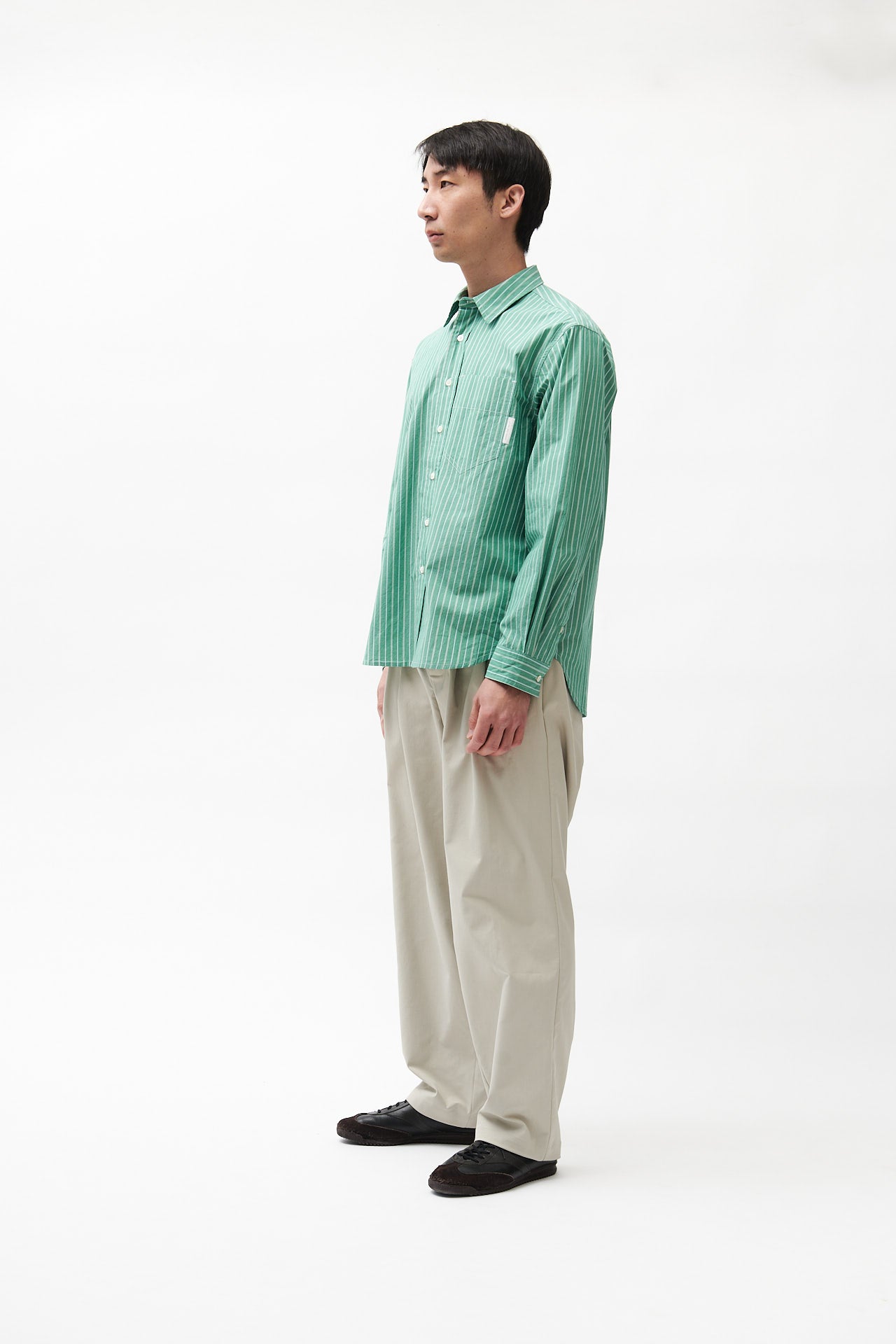 green stripe