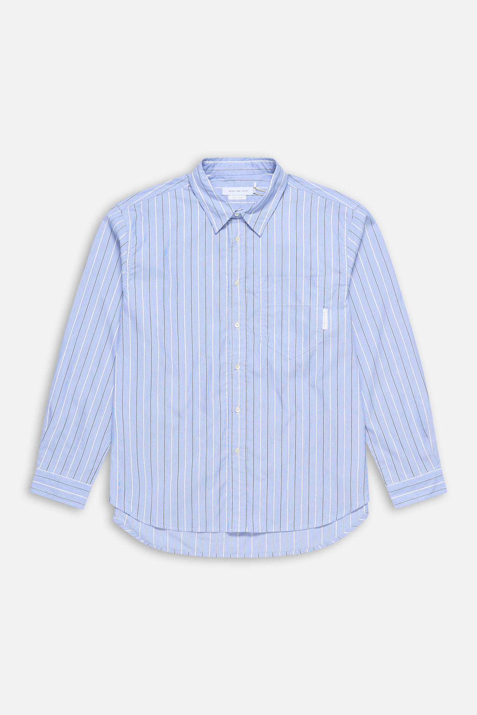 pale blue stripe