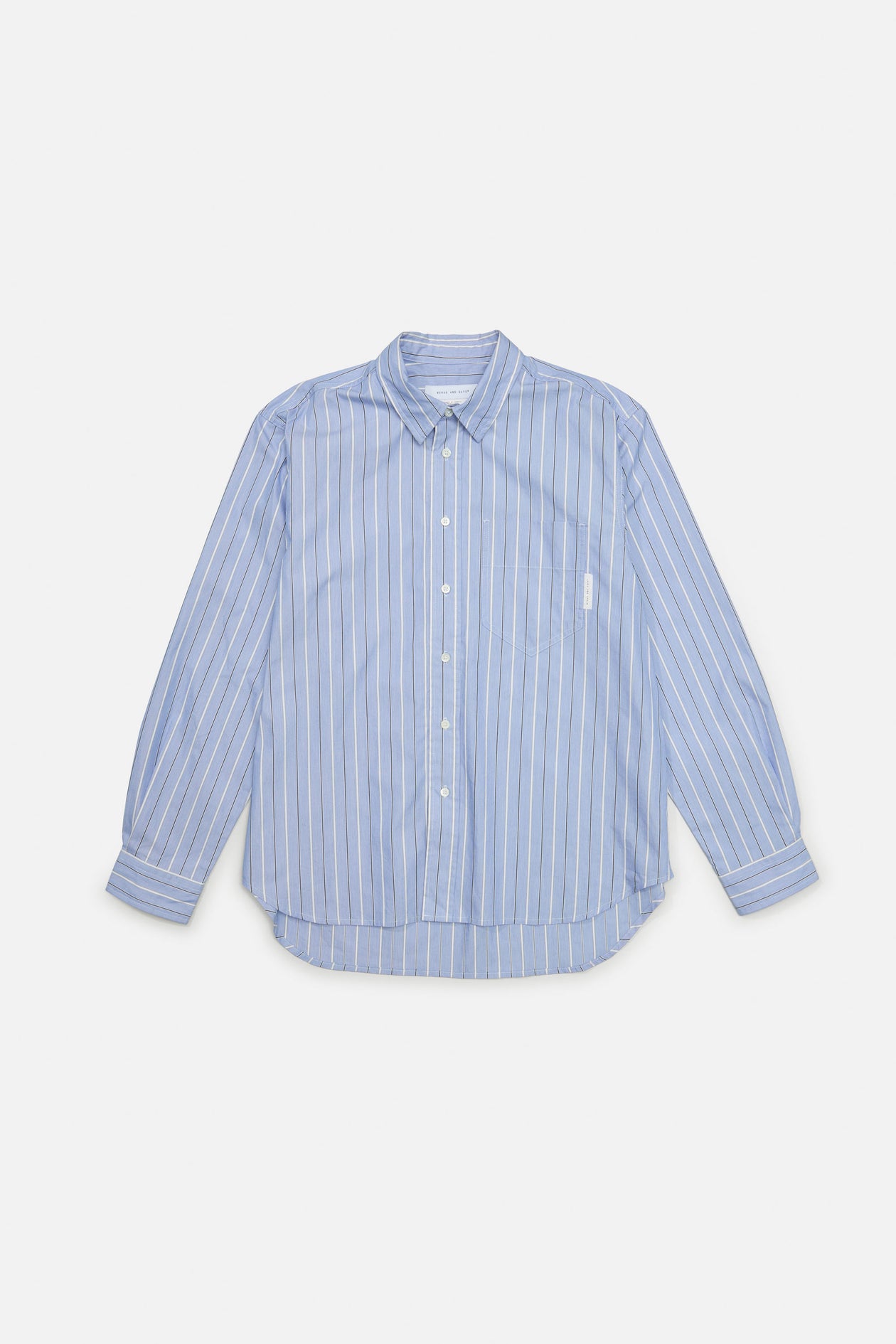 pale blue stripe