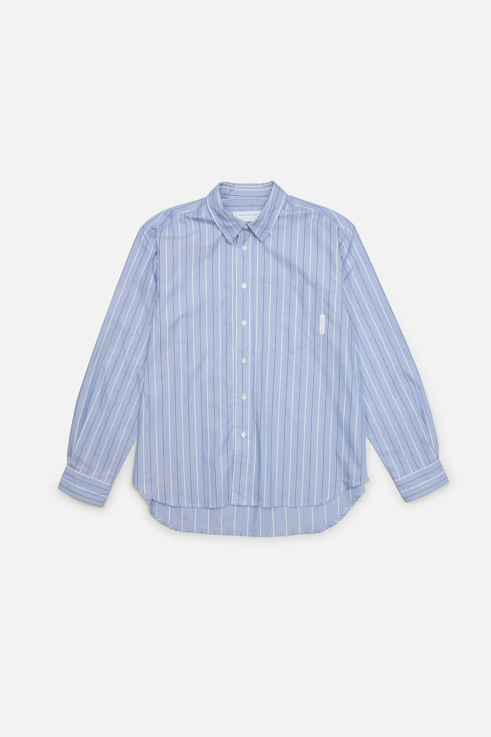 pale blue stripe